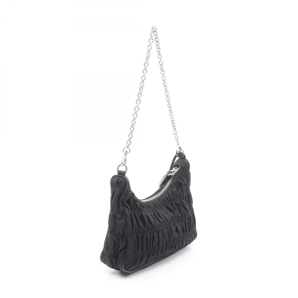 Prada Re Leather Edition Bag Shoulder Nylon Black